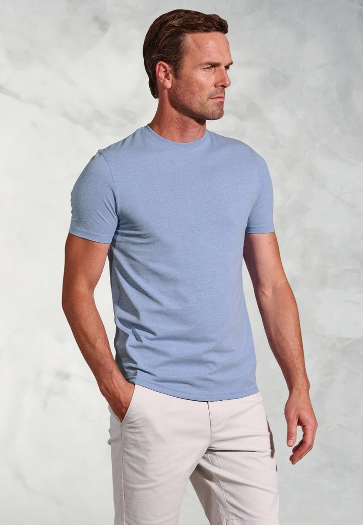 Brook Taverner Hawkes T-Shirt Blue