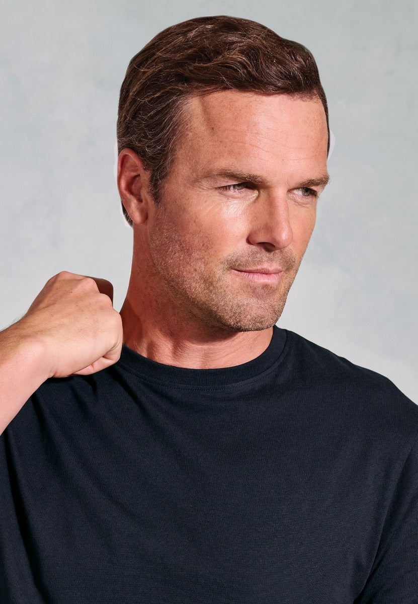 Brook Taverner Hawkes T-Shirt Dark Navy
