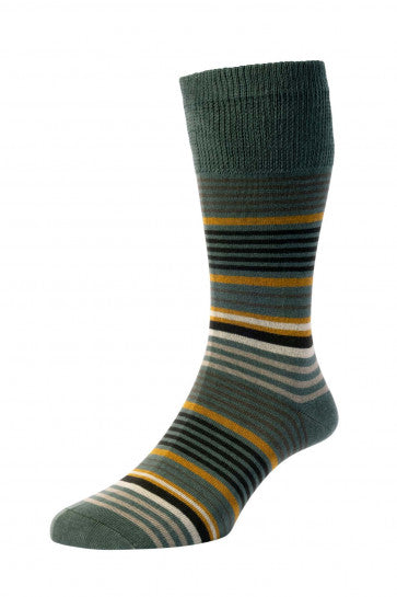 HJ Hall Comfort Graduated Stripe Comfort Top - HJ648