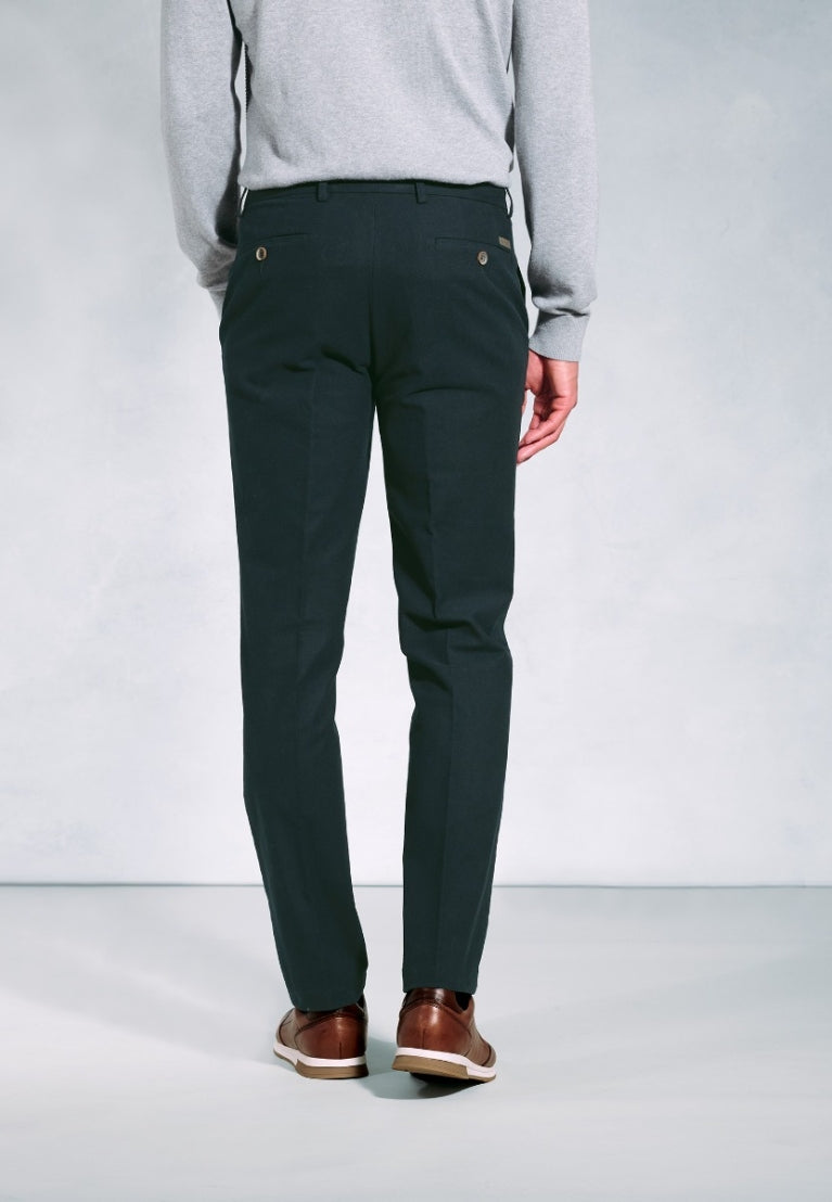 Brook Taverner Kerswell Moleskin Trouser Navy