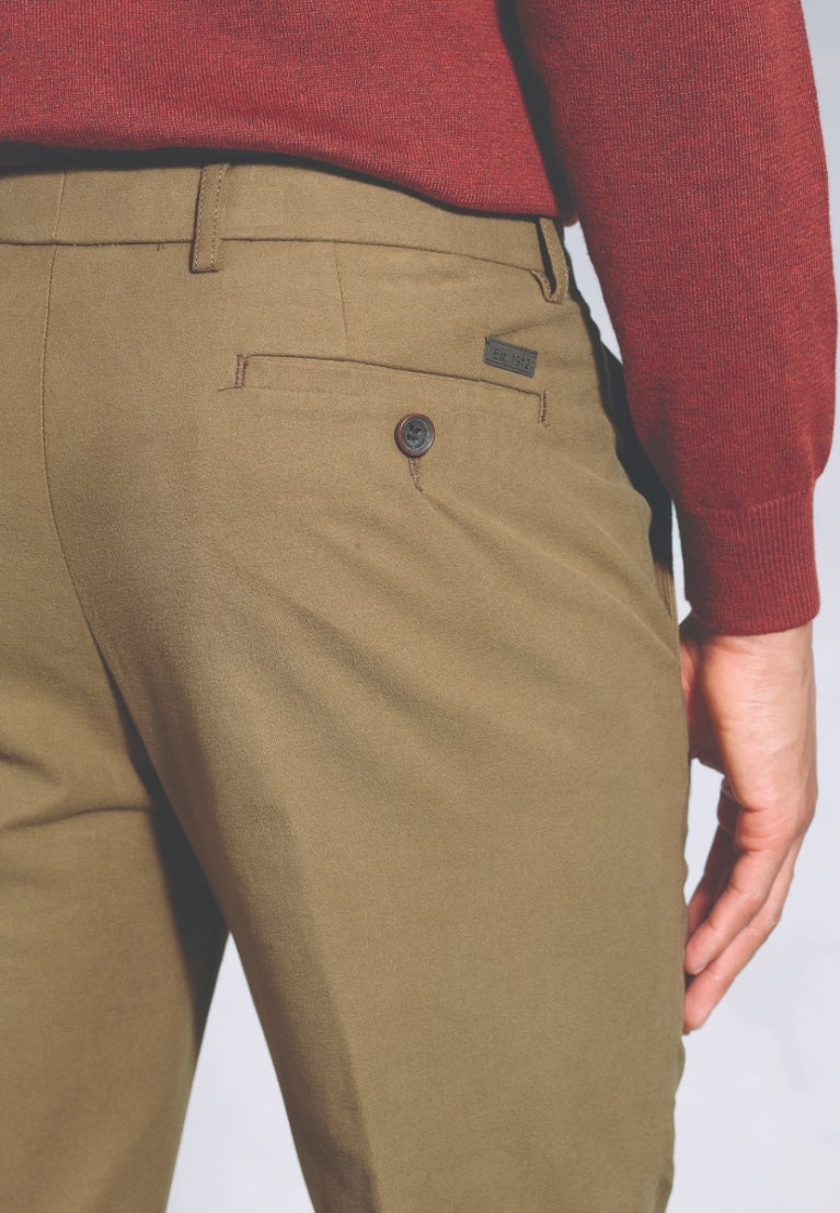 Brook Taverner Kerswell Moleskin Trouser Stone