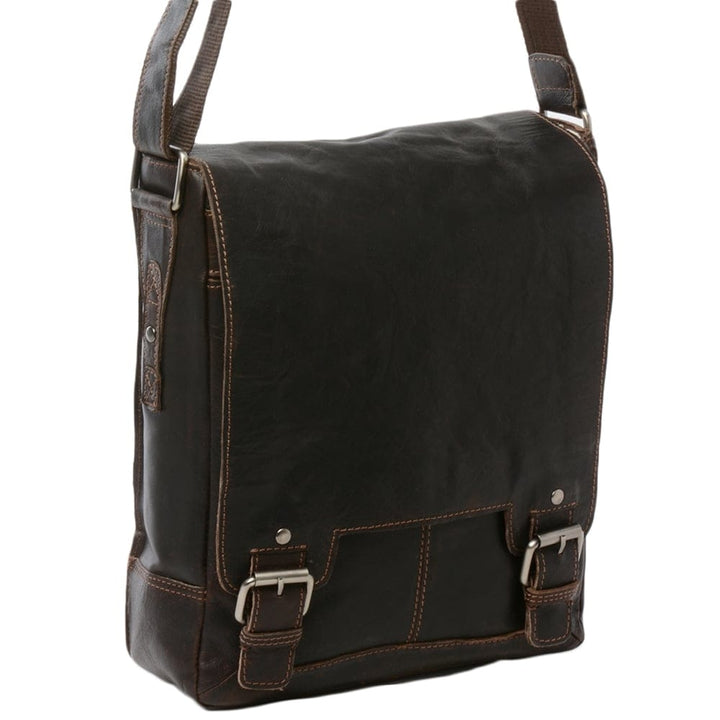 Ashwood Leather Messenger 8342 Brown