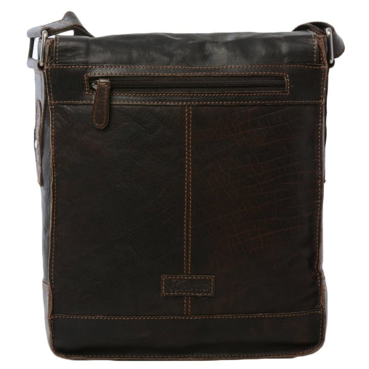 Ashwood Leather Messenger 8342 Brown