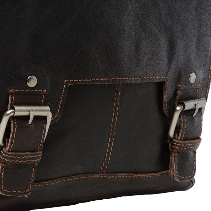 Ashwood Leather Messenger 8342 Brown