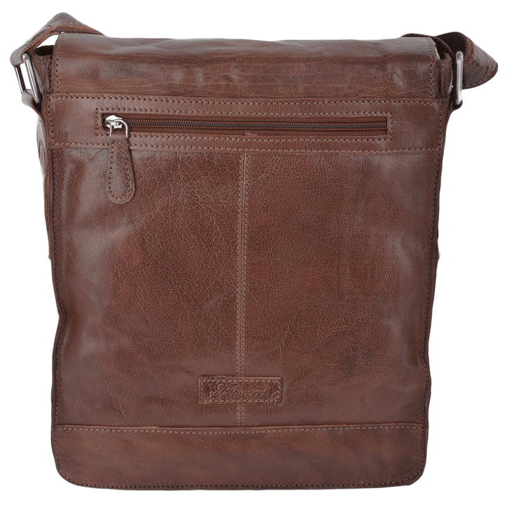Ashwood Leather Messenger Bag 8342 Tan