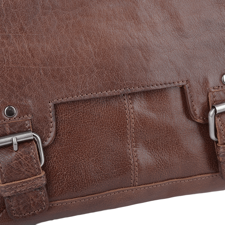 Ashwood Leather Messenger Bag 8342 Tan
