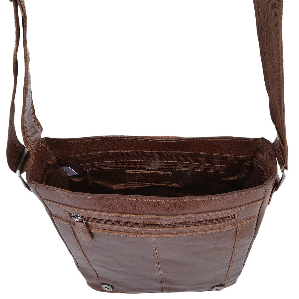 Ashwood Leather Messenger Bag 8342 Tan