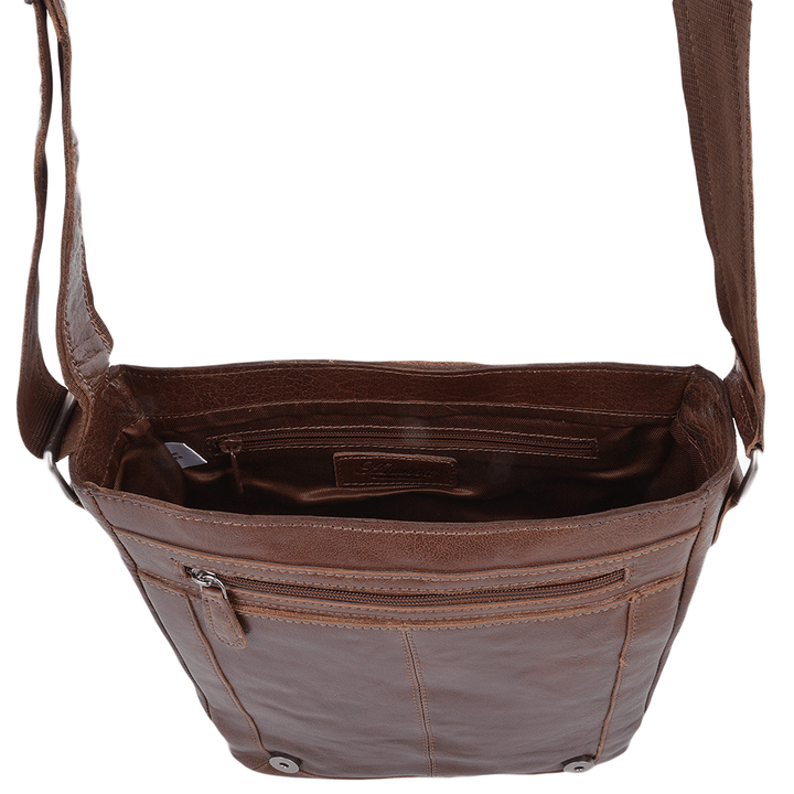 Ashwood Leather Messenger Bag 8342 Tan