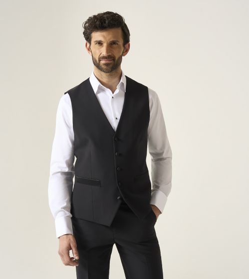 Skopes Cavendish Black Waistcoat