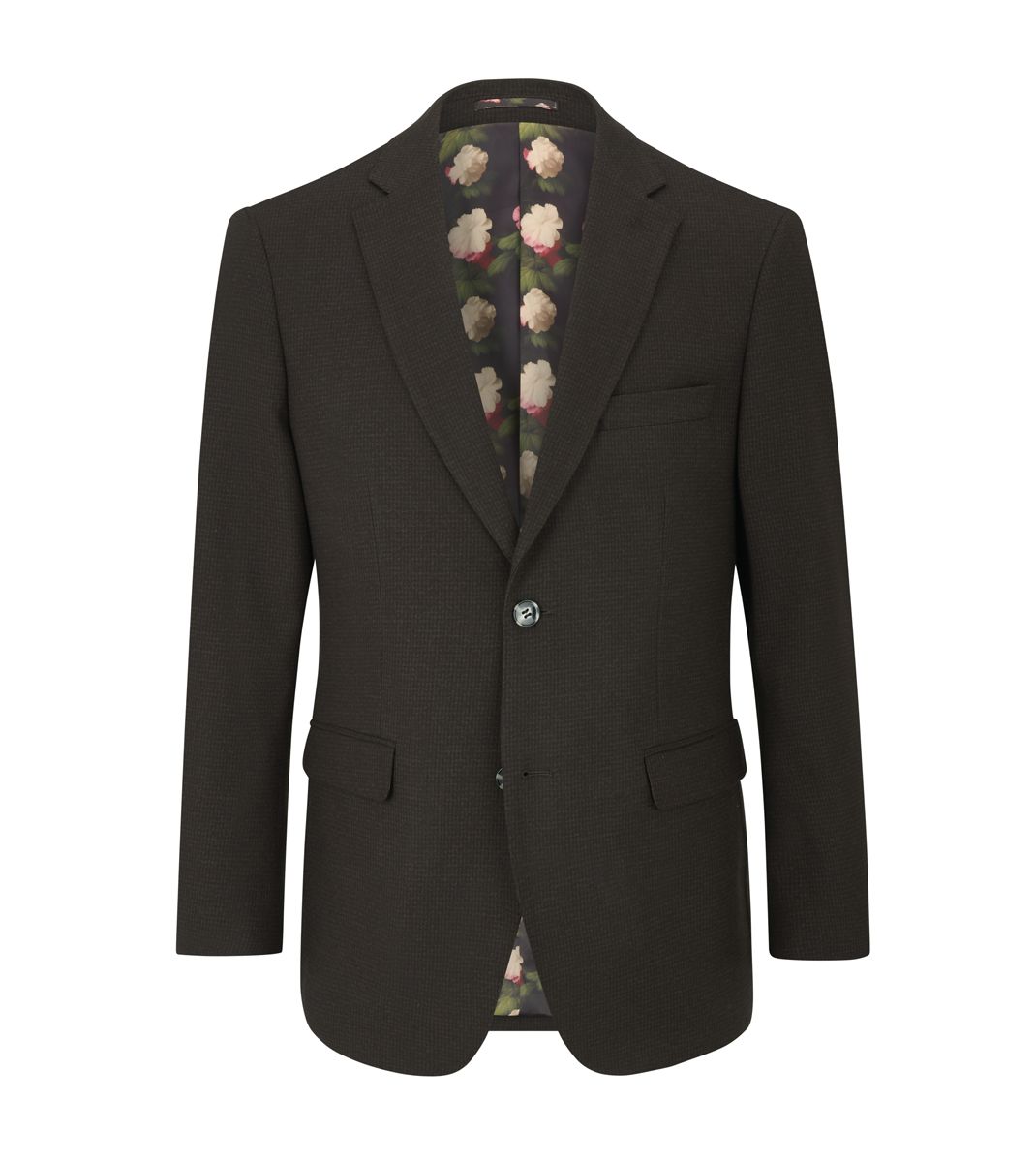 Skopes Boyd Suit Brown Puppytooth Jacket