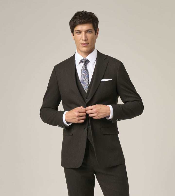 Skopes Boyd Suit Brown Puppytooth Jacket