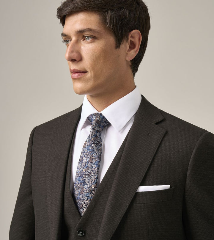 Skopes Boyd Suit Brown Puppytooth Jacket