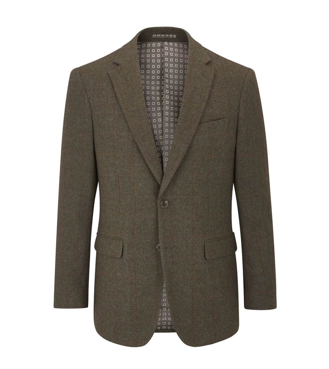 Skopes Cupar Green Tweed Suit Jacket