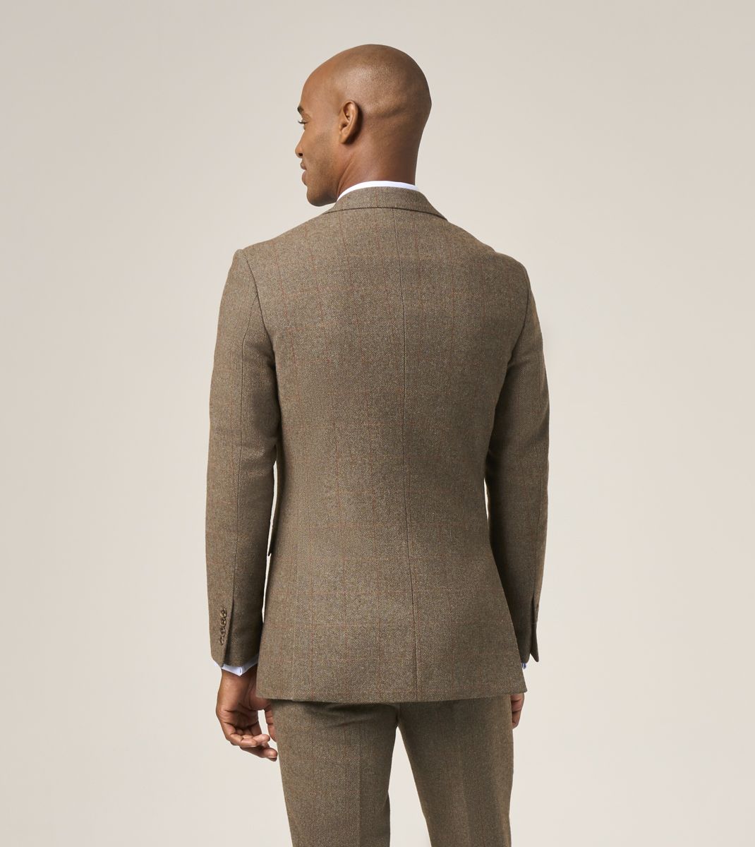 Skopes Cupar Green Tweed Suit Jacket