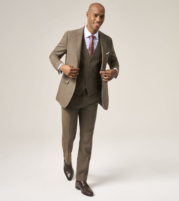 Skopes Cupar Green Tweed Suit Jacket