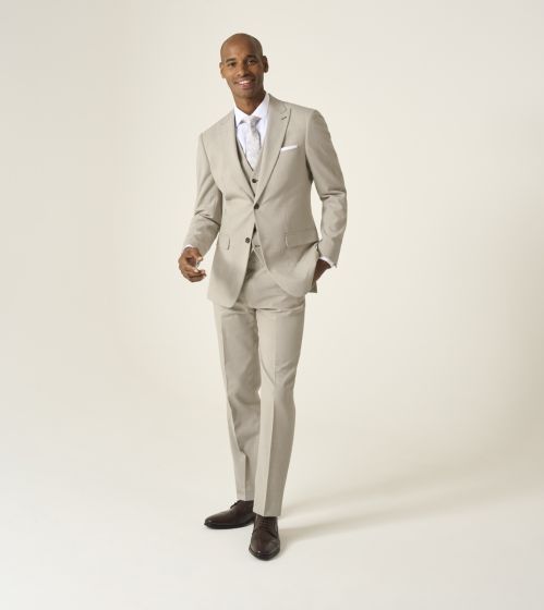 Skopes Redding Tailored Fit Trousers Stone