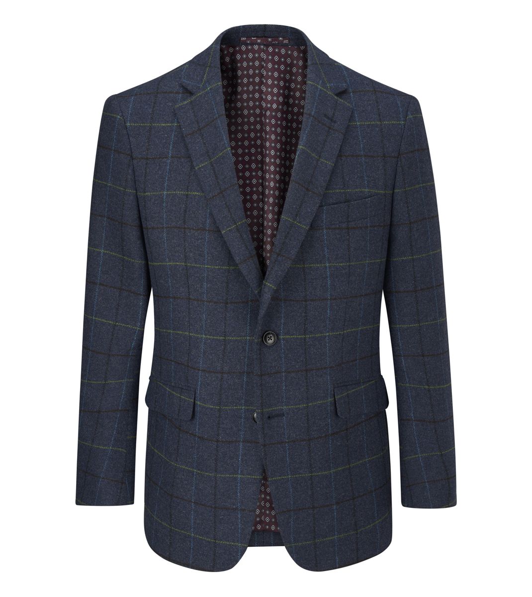 Skopes Ryedale Navy Check Jacket