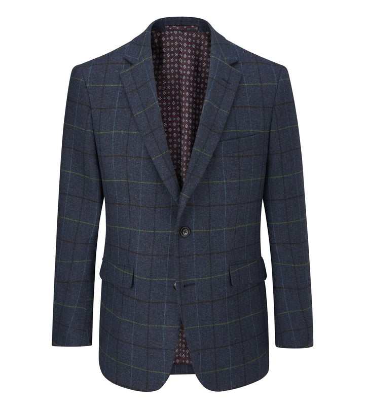 Skopes Ryedale Navy Check Jacket