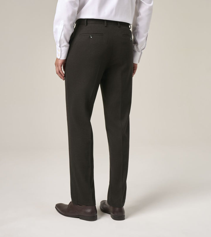 Skopes Boyd Tailored Fit Trousers Brown