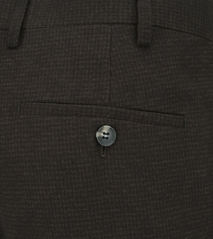 Skopes Boyd Tailored Fit Trousers Brown