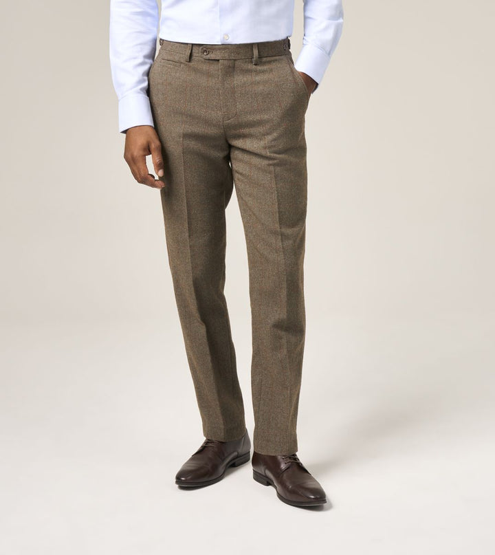 Skopes Cupar Tailored Fit Tweed Trousers