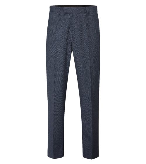 Skopes Harcourt Tailored Fit Trousers Navy
