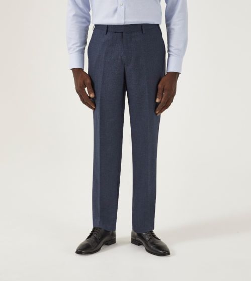 Skopes Harcourt Tailored Fit Trousers Navy