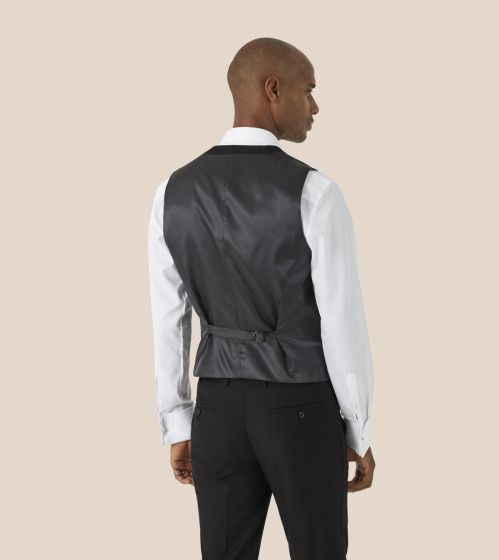 Skopes Sinatra Black Dinner Suit Scoop Waistcoat
