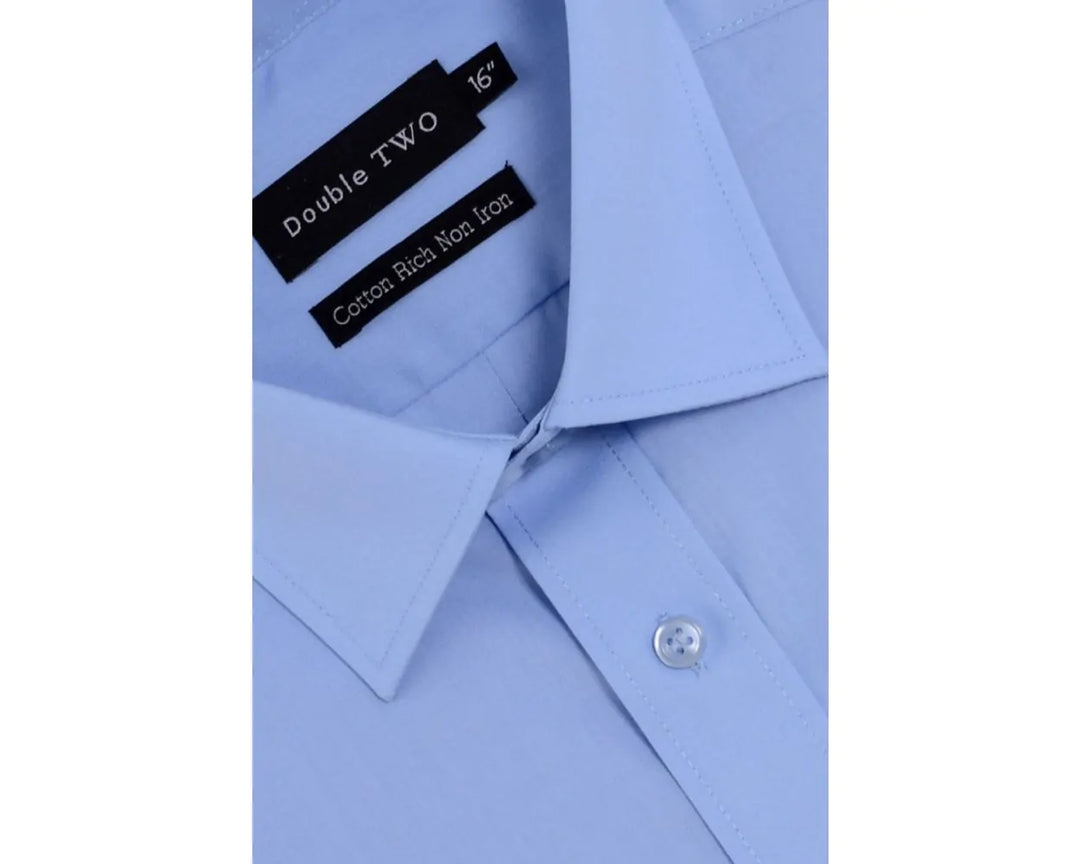 Double Two Long Sleeve Fresh Blue