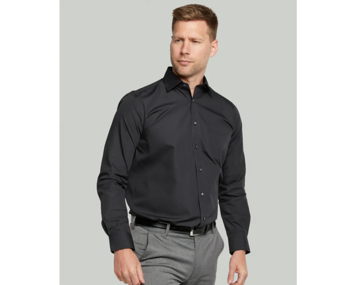 Double Two Long Sleeve Black