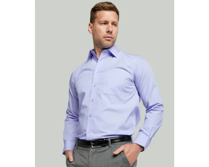 Double Two Long Sleeve Fresh Blue