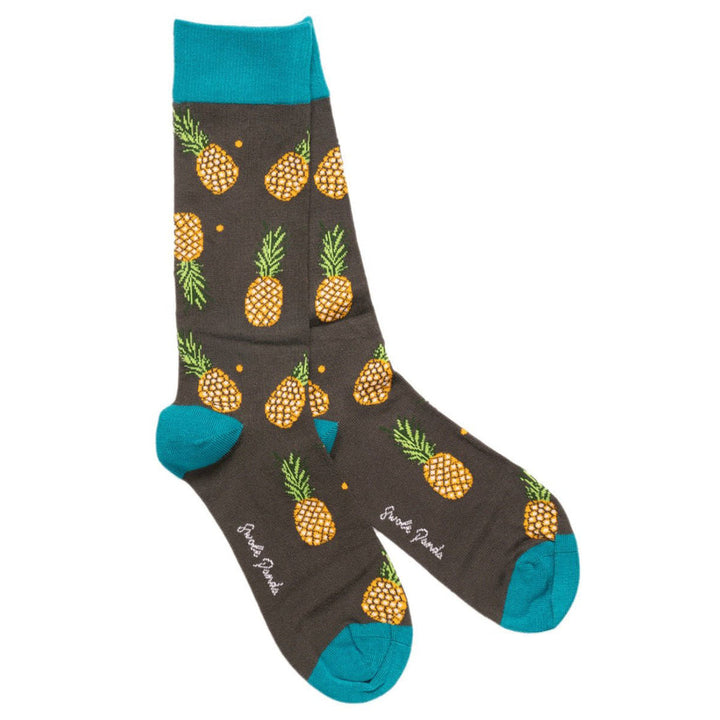 Swole Panda Pineapple Bamboo Sock