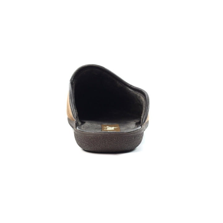 LazyDogz Tees II Mens Slippers Brown