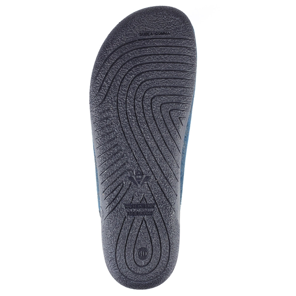 LazyDogz Tees II Mens Slippers Blue