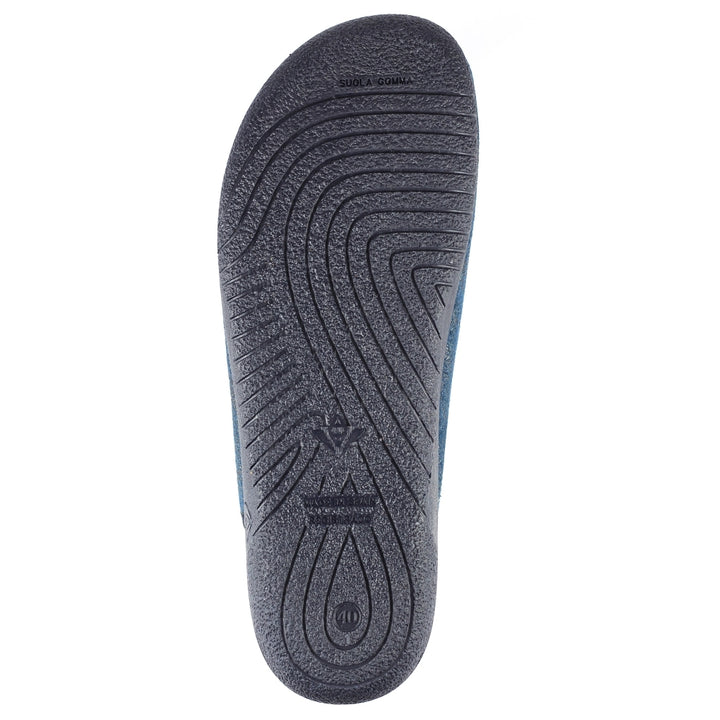 LazyDogz Tees II Mens Slippers Blue