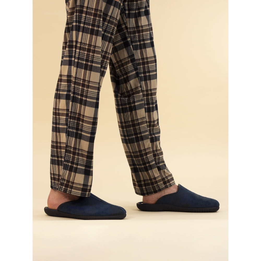 LazyDogz Tees II Mens Slippers Blue