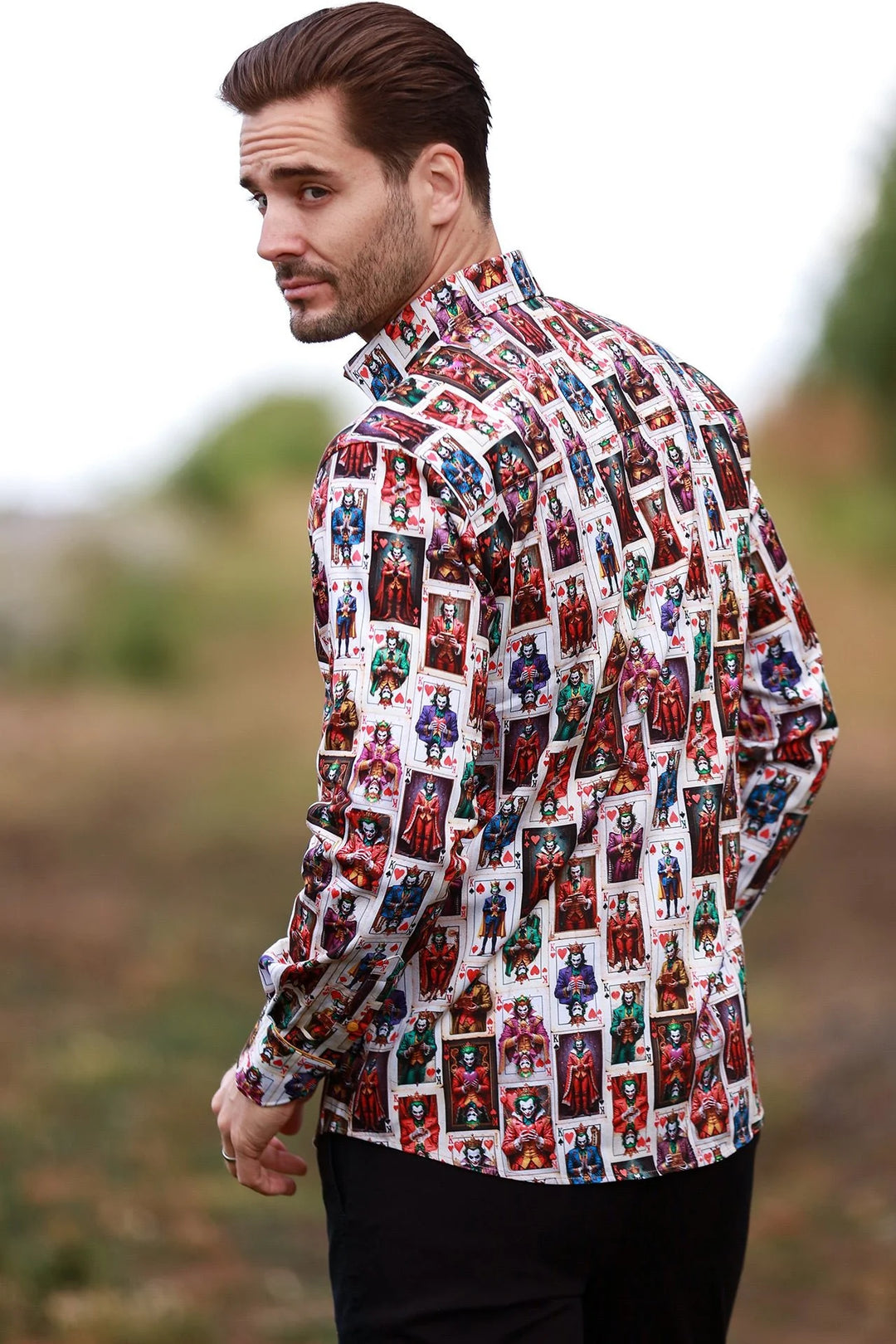 Claudio Lugli The Villians Deck Print Shirt