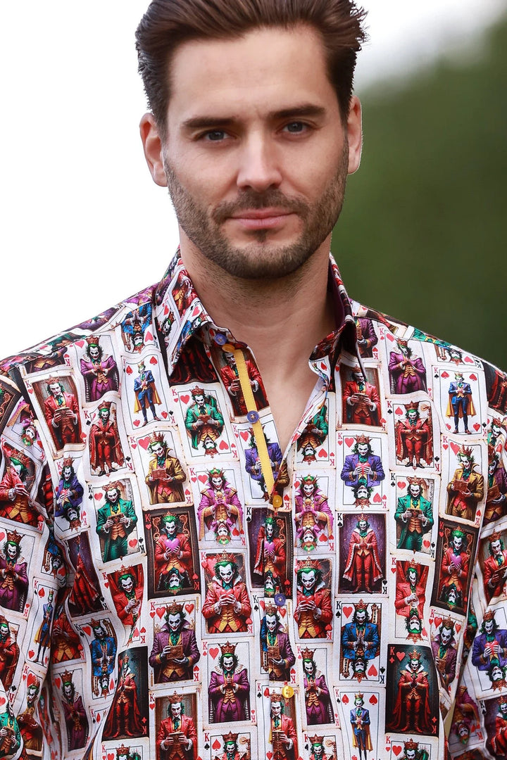 Claudio Lugli The Villians Deck Print Shirt