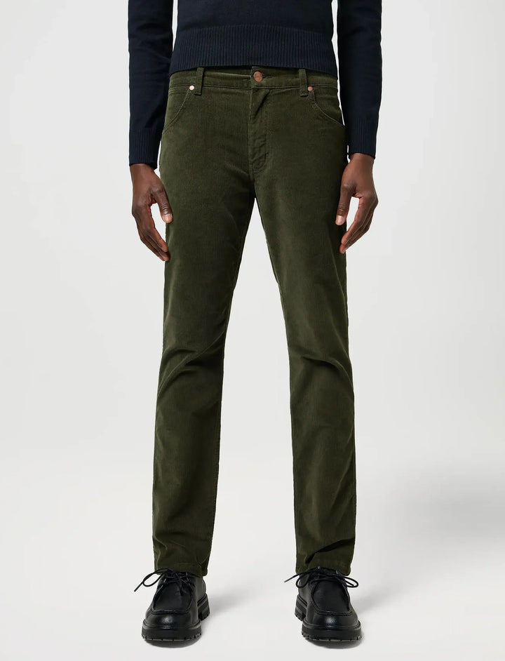 Wrangler Greensboro Regular Straight 803 Forest Night Cords
